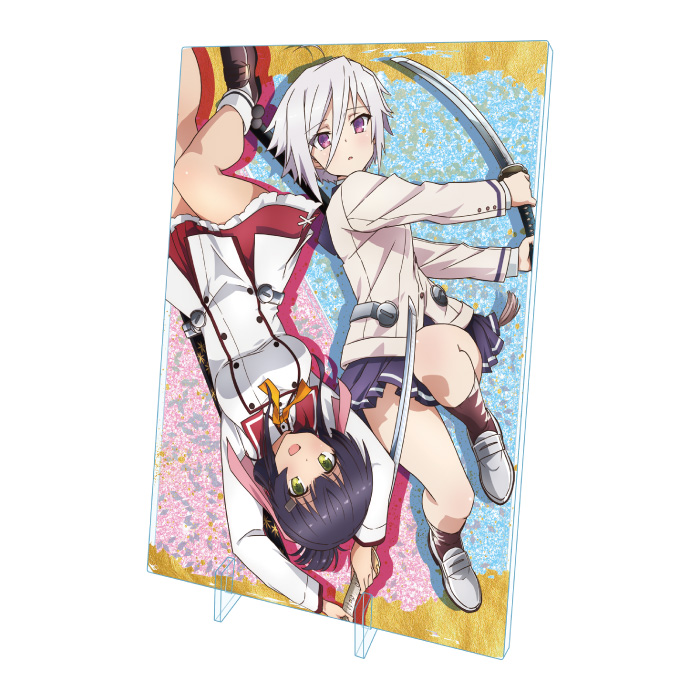 刀使ノ巫女　アクリルグリッターパネル　舞衣&沙耶香