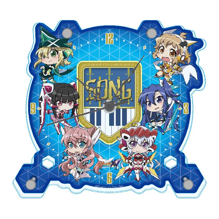 戦姫絶唱シンフォギアXV 　アクリル時計