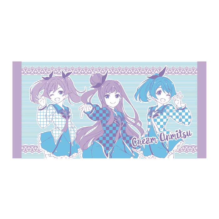 おちこぼれフルーツタルト バスタオル クリームあんみつ