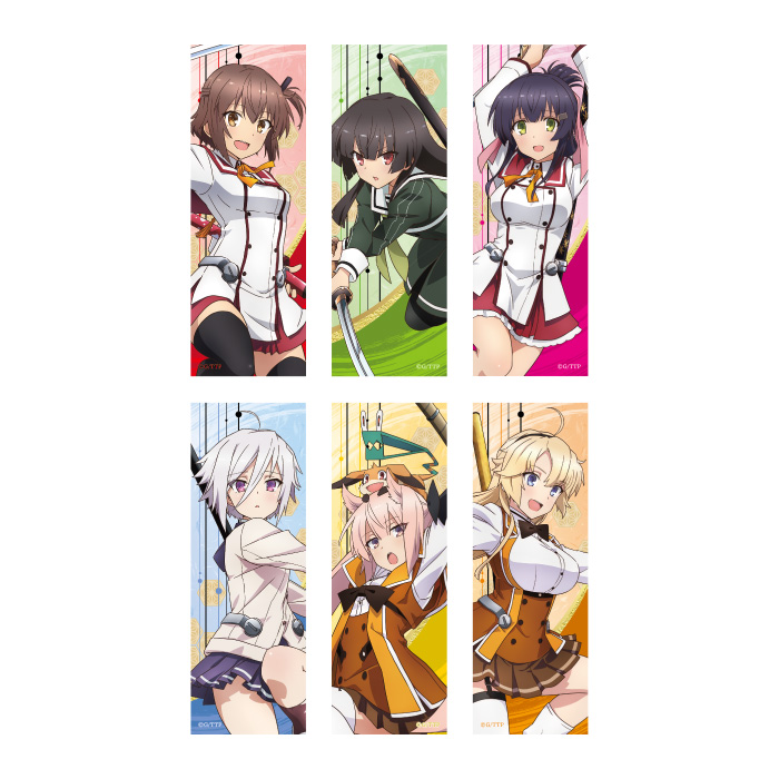 刀使ノ巫女 ロング缶バッジ 6種セット