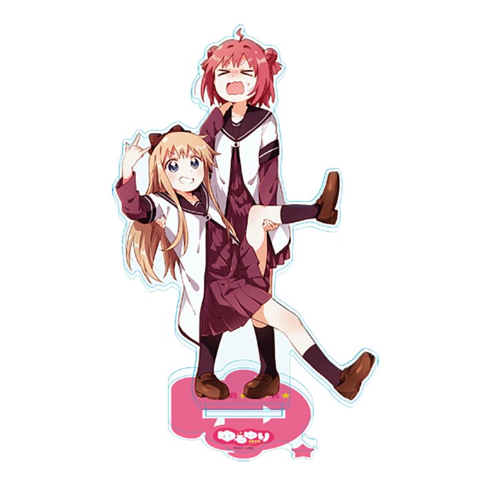 ゆるゆり　アクリルスタンド　京子＆あかり