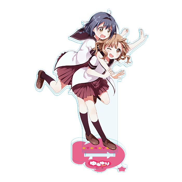 ゆるゆり　アクリルスタンド　向日葵＆櫻子